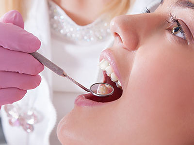 Dentist and patient, Kary Dental