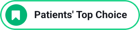 Patients' Top Choice badge, U.S. News & World Report